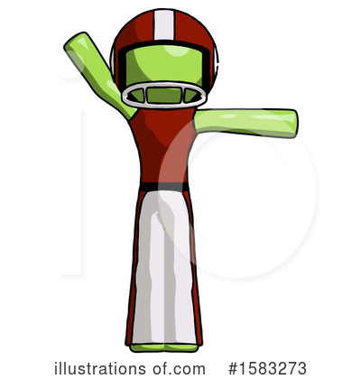 Royalty-Free (RF) Green Design Mascot Clipart Illustration by Leo Blanchette - Stock Sample #1583273