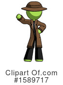 Green Design Mascot Clipart #1589717 by Leo Blanchette