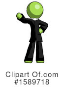 Green Design Mascot Clipart #1589718 by Leo Blanchette