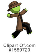Green Design Mascot Clipart #1589720 by Leo Blanchette