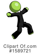 Green Design Mascot Clipart #1589721 by Leo Blanchette
