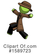 Green Design Mascot Clipart #1589723 by Leo Blanchette