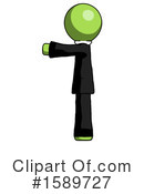Green Design Mascot Clipart #1589727 by Leo Blanchette