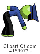 Green Design Mascot Clipart #1589731 by Leo Blanchette