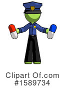 Green Design Mascot Clipart #1589734 by Leo Blanchette