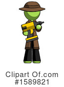 Green Design Mascot Clipart #1589821 by Leo Blanchette