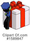 Green Design Mascot Clipart #1589847 by Leo Blanchette