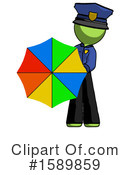 Green Design Mascot Clipart #1589859 by Leo Blanchette