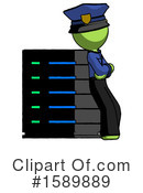 Green Design Mascot Clipart #1589889 by Leo Blanchette