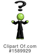 Green Design Mascot Clipart #1589929 by Leo Blanchette