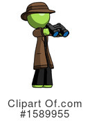 Green Design Mascot Clipart #1589955 by Leo Blanchette