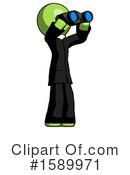 Green Design Mascot Clipart #1589971 by Leo Blanchette