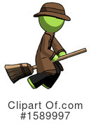 Green Design Mascot Clipart #1589997 by Leo Blanchette