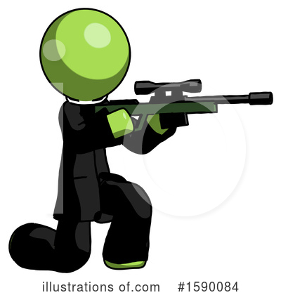 Royalty-Free (RF) Green Design Mascot Clipart Illustration by Leo Blanchette - Stock Sample #1590084