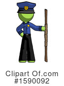 Green Design Mascot Clipart #1590092 by Leo Blanchette