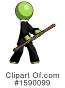 Green Design Mascot Clipart #1590099 by Leo Blanchette