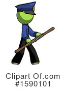 Green Design Mascot Clipart #1590101 by Leo Blanchette