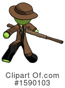 Green Design Mascot Clipart #1590103 by Leo Blanchette