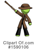 Green Design Mascot Clipart #1590106 by Leo Blanchette