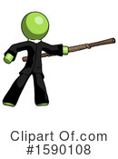 Green Design Mascot Clipart #1590108 by Leo Blanchette