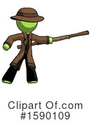 Green Design Mascot Clipart #1590109 by Leo Blanchette