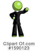 Green Design Mascot Clipart #1590123 by Leo Blanchette