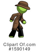 Green Design Mascot Clipart #1590149 by Leo Blanchette