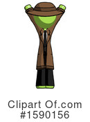 Green Design Mascot Clipart #1590156 by Leo Blanchette