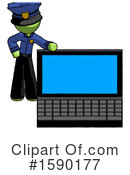 Green Design Mascot Clipart #1590177 by Leo Blanchette