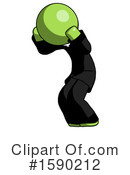 Green Design Mascot Clipart #1590212 by Leo Blanchette