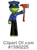 Green Design Mascot Clipart #1590225 by Leo Blanchette