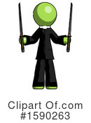 Green Design Mascot Clipart #1590263 by Leo Blanchette