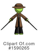 Green Design Mascot Clipart #1590265 by Leo Blanchette