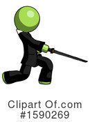 Green Design Mascot Clipart #1590269 by Leo Blanchette