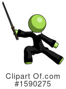 Green Design Mascot Clipart #1590275 by Leo Blanchette