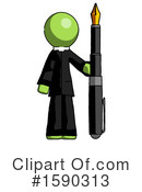 Green Design Mascot Clipart #1590313 by Leo Blanchette
