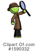 Green Design Mascot Clipart #1590332 by Leo Blanchette