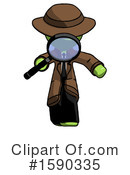 Green Design Mascot Clipart #1590335 by Leo Blanchette
