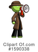 Green Design Mascot Clipart #1590338 by Leo Blanchette