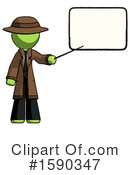 Green Design Mascot Clipart #1590347 by Leo Blanchette