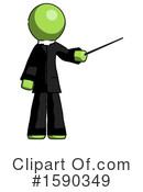 Green Design Mascot Clipart #1590349 by Leo Blanchette