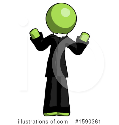 Royalty-Free (RF) Green Design Mascot Clipart Illustration by Leo Blanchette - Stock Sample #1590361