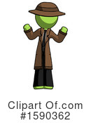 Green Design Mascot Clipart #1590362 by Leo Blanchette