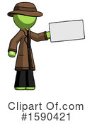 Green Design Mascot Clipart #1590421 by Leo Blanchette