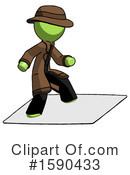 Green Design Mascot Clipart #1590433 by Leo Blanchette