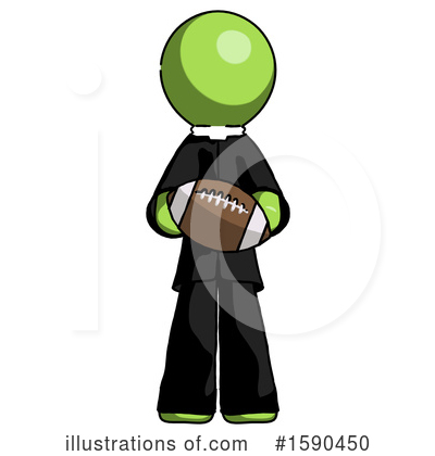 Royalty-Free (RF) Green Design Mascot Clipart Illustration by Leo Blanchette - Stock Sample #1590450