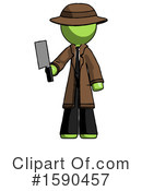 Green Design Mascot Clipart #1590457 by Leo Blanchette