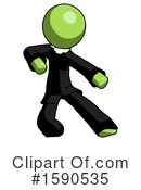 Green Design Mascot Clipart #1590535 by Leo Blanchette