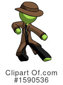 Green Design Mascot Clipart #1590536 by Leo Blanchette