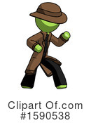 Green Design Mascot Clipart #1590538 by Leo Blanchette